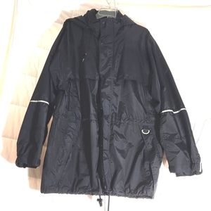 Cintas Tundra Outer Parka Men's Nylon Reflective WaterProof Coat Sz LARGE